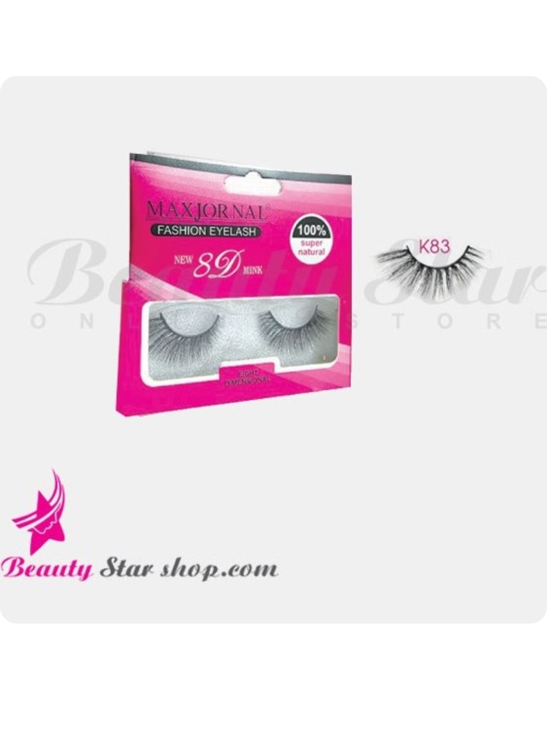 مژه مصنوعی هشت بعدی مکس ژورنال مدل K83